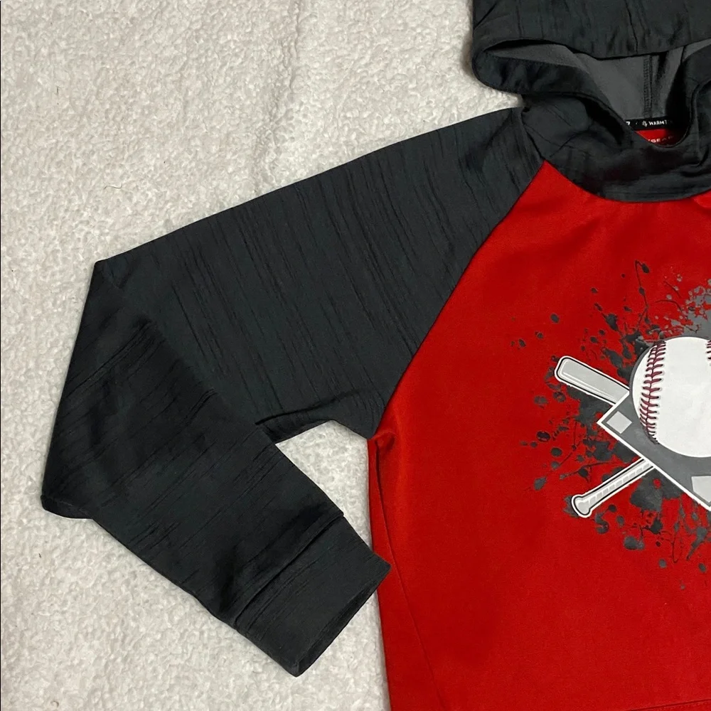 Tekgear boys size XL (18-20) baseball hoodie
